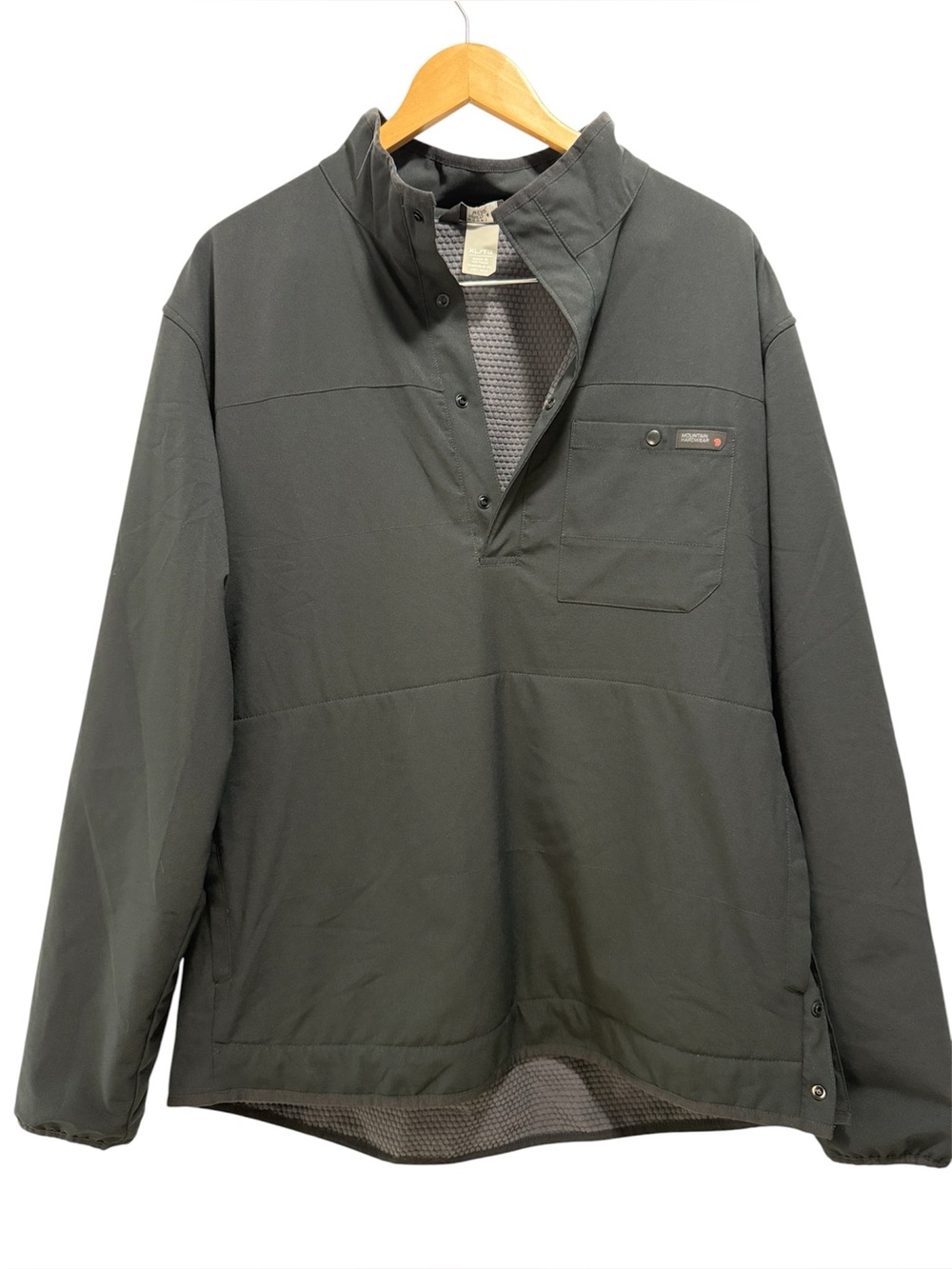 Mountain Hardwear Men's Black Right Bank Shirt Jacket  Gorpcore Mens  XL